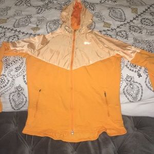 Nike women’s orange jacket